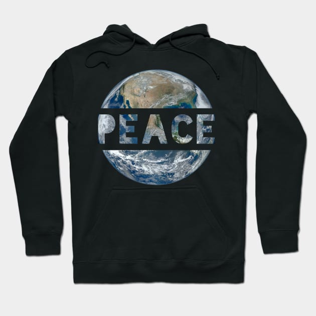 World Peace On Earth Conscious Humanity Love & Kindness Hoodie by twizzler3b